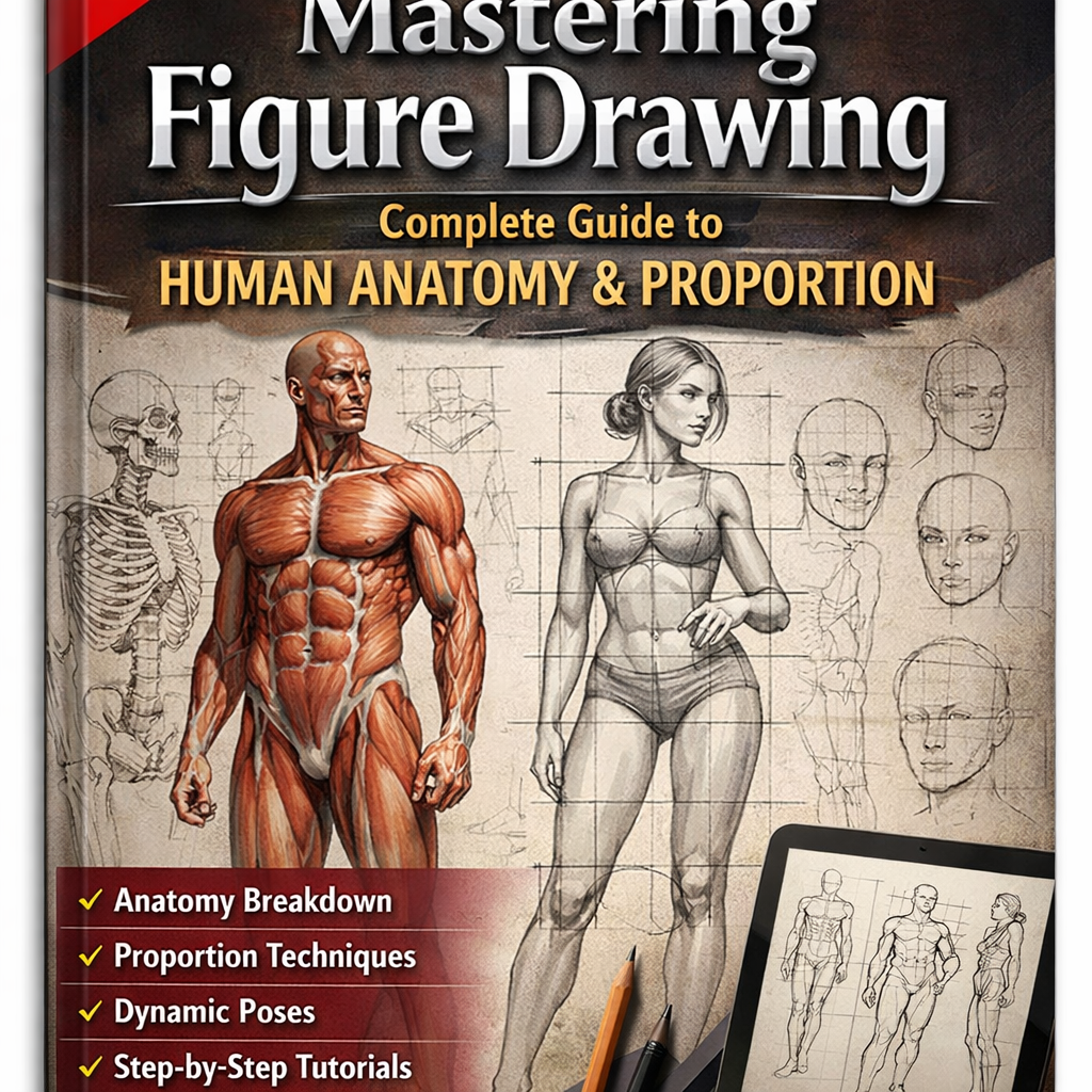 Mastering Figure Drawing – Complete Guide to Human Anatomy & Proportio ...